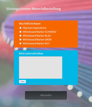 Bestellformular Für Gebrauchsgüter