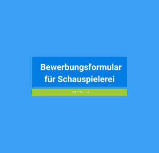 Bewerbungsformular Für Schauspielerei Form Template