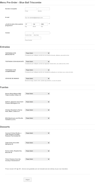 ¡Bienvenido A Bendita Mesa !