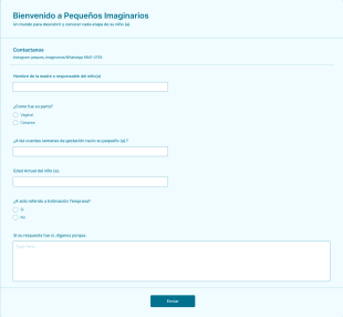 Bienvenido A Pequeños Imaginarios