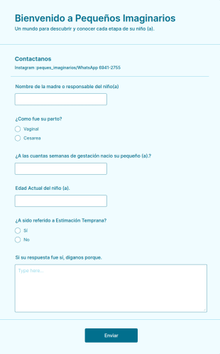 Bienvenido A Pequeños Imaginarios