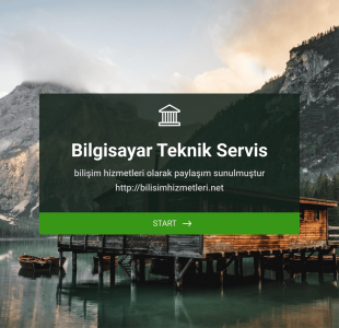 Bilgisayar Teknik Servis 2 Form Template