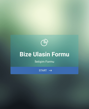Bize Ulasin Form Template