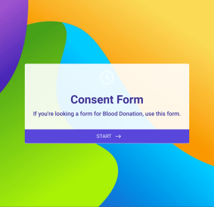 Blood Donation Form Template