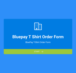 Bluepay T Shirt Order Form Template