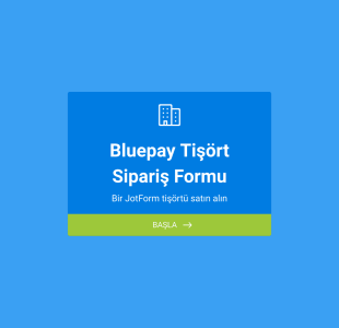 Bluepay Tişört Sipariş Form Template