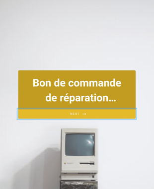 Bon De Commande De Réparation D'ordinateur Form Template