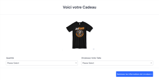Bon De Commande De T Shirt Cadeau
