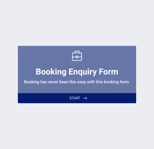 Booking Enquiry Form Template