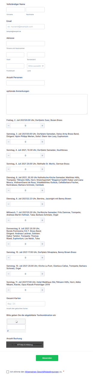 Brassweekkonzerte 2021