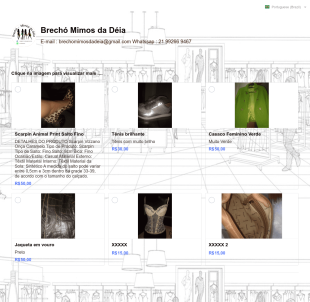 Brecho Produtos Form Template