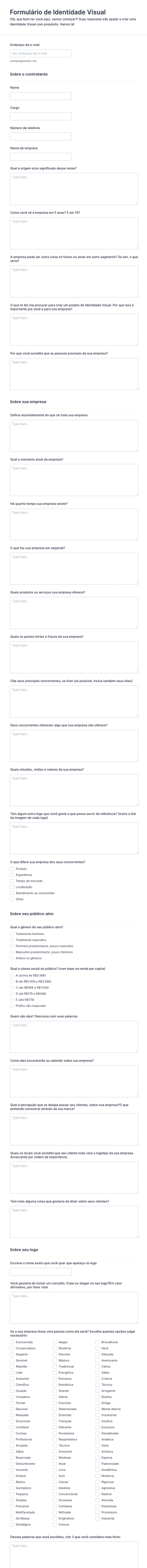 Briefing De Identidade Visual Va