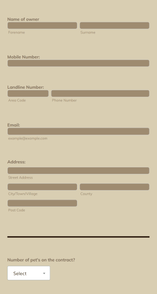 Browngates Dog And Cat Boarding Contract 2019 Form Template