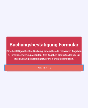 Buchungsbestätigung Formular