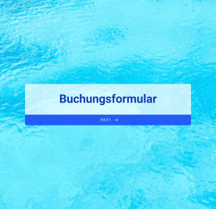 Buchungsbestätigungsformular Form Template