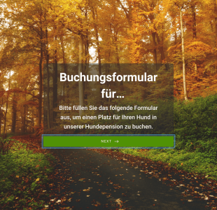 Buchungsformular Für Hundepensionen Form Template