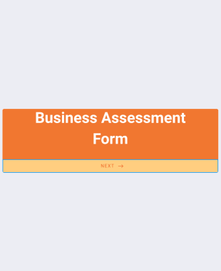 Business Client Assessment Form Template