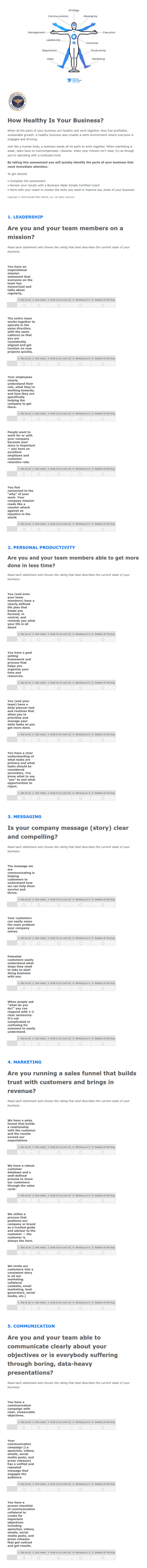Business Made Simple BUSINESS MRI Form Template