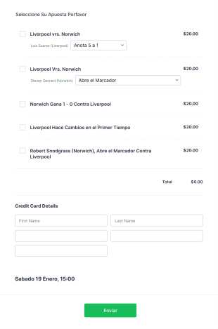 Buy Tickets For A Sports Event Form Template