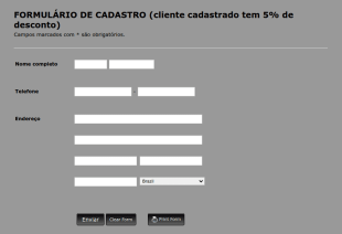 Cadastre Se Para Receber 5% De Desconto Em Nossa Loja.