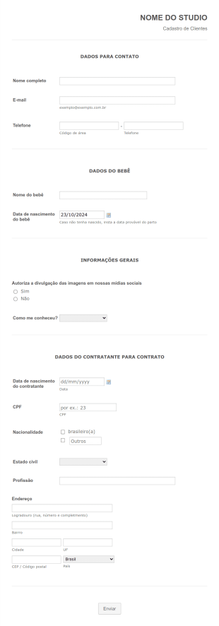 Cadastro De Clientes