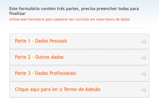 Cadastro De Currículo