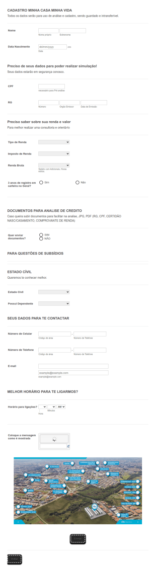 Cadastro Para Casa Própria: Edite E Preencha