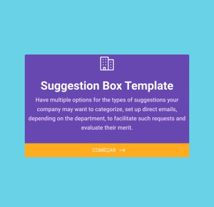 Caixa De Sugestões Form Template