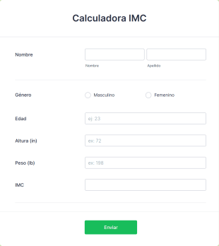 Calculadora IMC