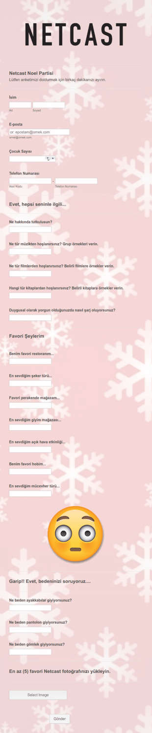Çalışan Takdiri Form Şablonu