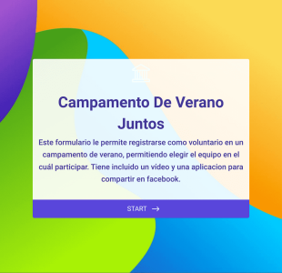 Campamento De Verano Form Template