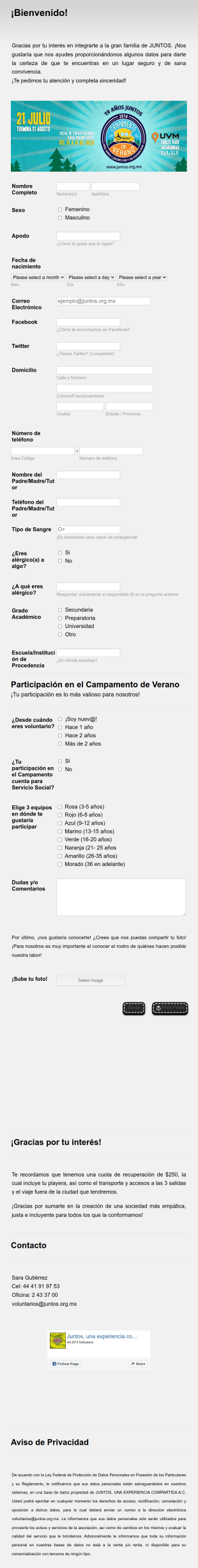 Campamento De Verano