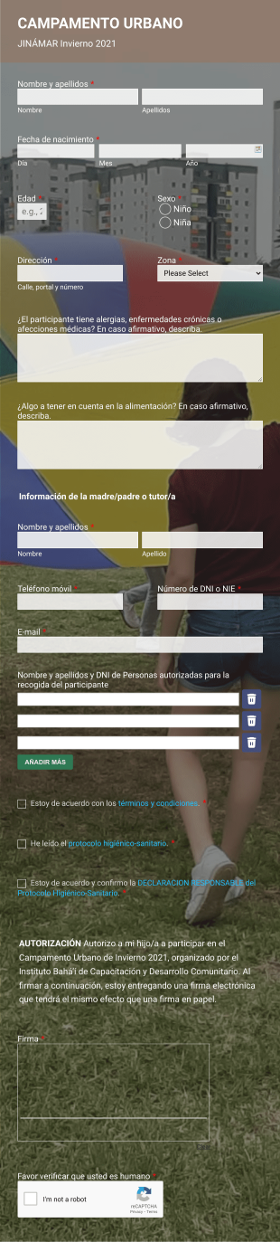 Campamento Urbano De Jinámar Invierno 2021