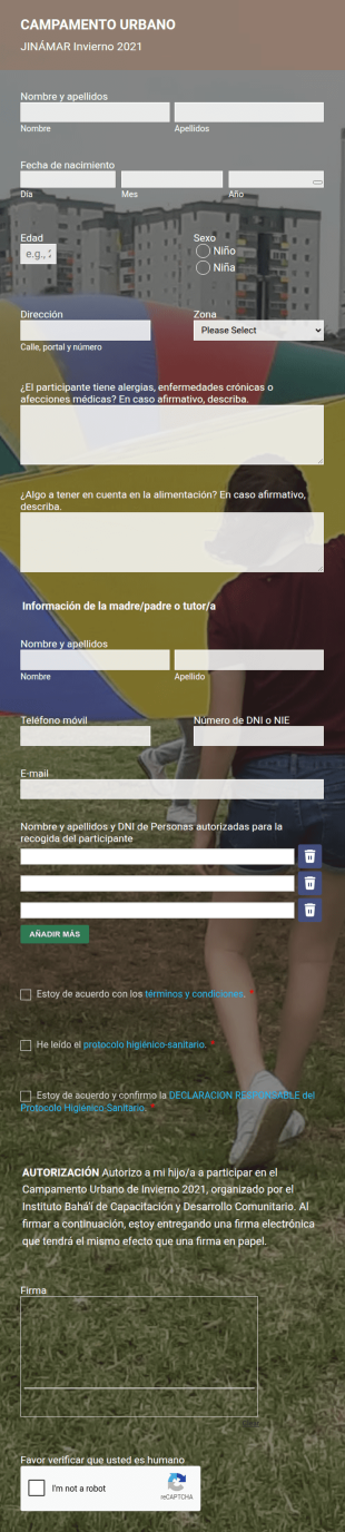 Campamento Urbano De Jinámar Invierno 2021