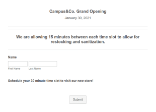 Event Invitation Form Template