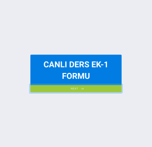 Uzaktan Eğitim Çevrimiçi Ders Takip Form Template