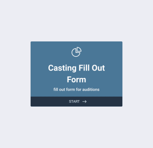 Casting Formular Form Template