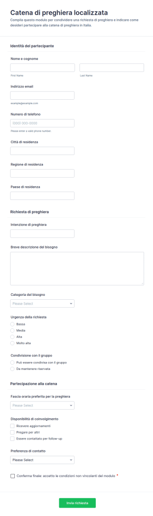 Catena Di Preghiera