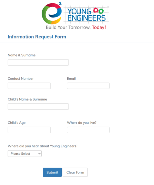 Centurion Home Edition Information Request Form Template