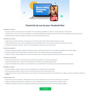 Check List De Survie Pour Vendredi Noir