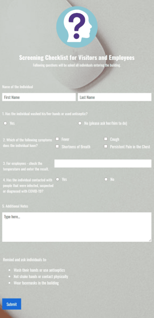 Check List Tiendas