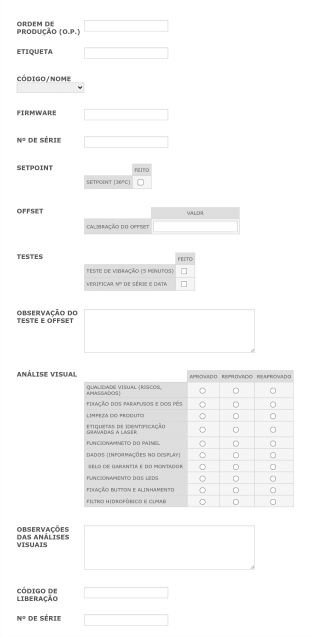 Checklist De Aquecedor