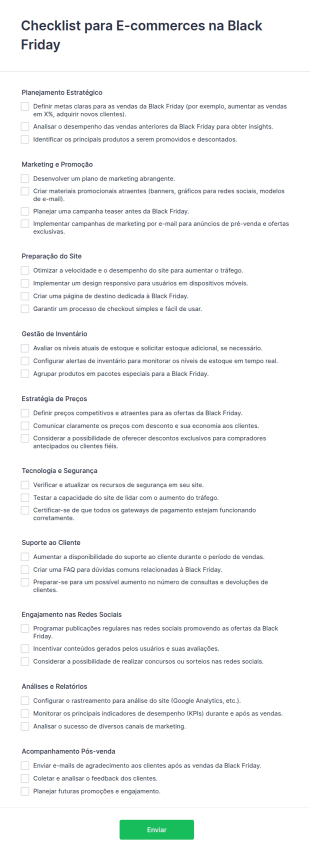 Checklist Para E Commerces Na Black Friday