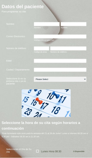 Cita Gabinete Psicológico UDABOL