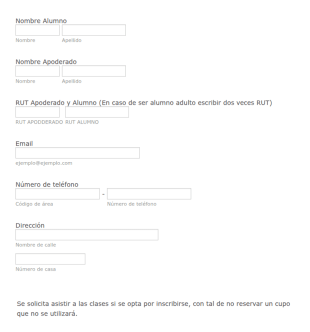 Clases Deportivas Presenciales Cormudep Año 2021