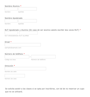 Clases Deportivas Presenciales Cormudep Año 2021