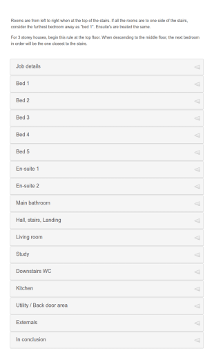 Cleaning Inspection Form Template