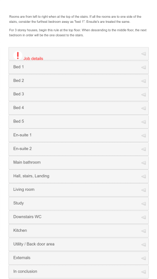 Cleaning Inspection Form Template
