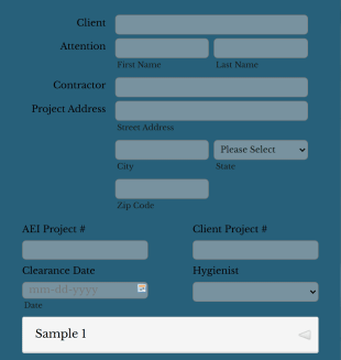 Clearance Form Template