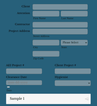Clearance Form Template